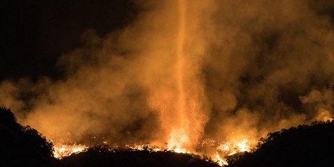 Brasil sufre la inesperada aparición de dos terribles tornados de fuego en dos días