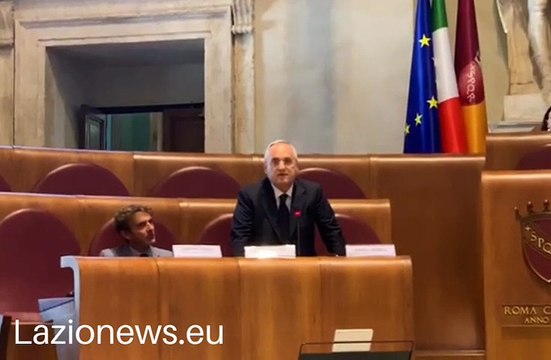 Cerimonia apertura Europei per non vedenti: le parole di Lotito