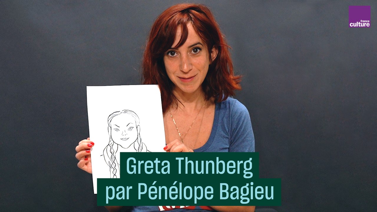 Greta Thunberg dessinée par Pénélope Bagieu
