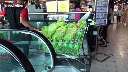 Thailand to start charging for single-use bags to combat plastic pollution