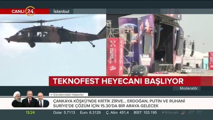 İstanbul Teknofest'e hazır