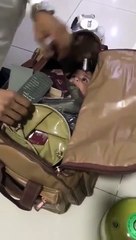 বিমানবন্দৰত বেগৰ ভিতৰত উদ্ধাৰ ৫ মহীয়া শিশু, কৰাচীৰ পৰা ডুবাইলৈ নিছিল অপহৰণকাৰীয়ে