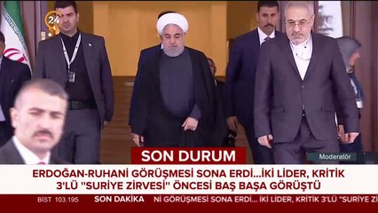 İran Cumhurbaşkanı Ruhani Türkiye'de