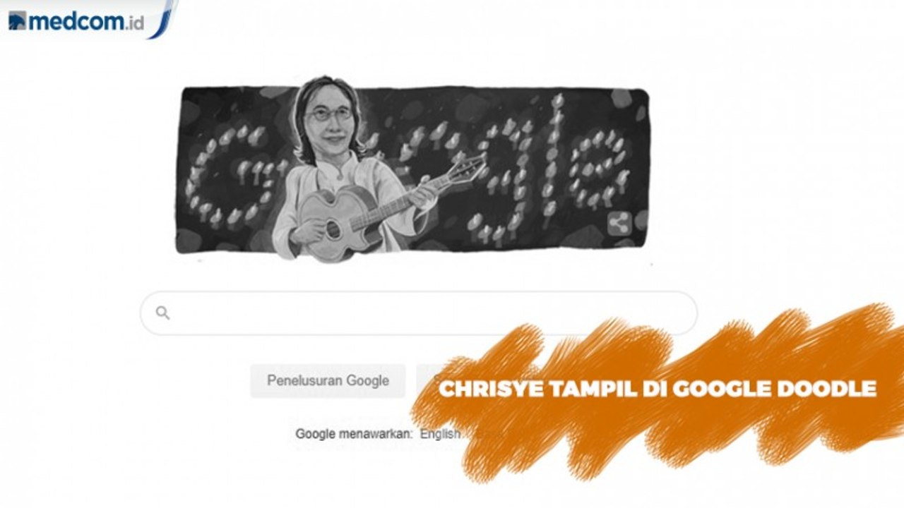 Chrisye Jadi Google Doodle Hari Ini