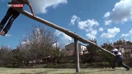 600 yıllık Yörük geleneği: Çıkrancık tahterevallisi