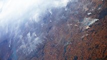 گزارش‌های یورونیوز از فضا؛ مستندسازی آتش‌سوزی و طوفان اخیر از فضا