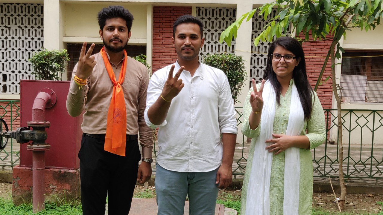 DUSU Polls | IANS Interview with ABVP wining candidates