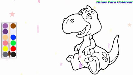 Coloration Dinosaure | Peindre pour les jeunes enfants et dessiner pour les enfants