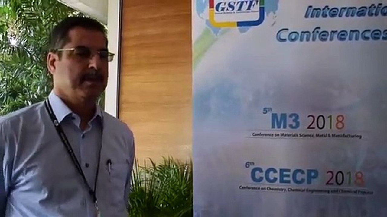 Prof. Saeed Shabestari at M3 Conference 2018 by GSTF