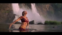 One of the famous actress of Bollywood preeti zinta enjoying waterfall in red dress
