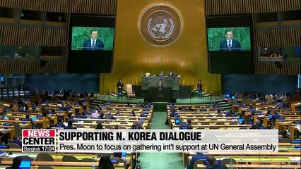 Pres. Moon to fully support "imminent" resumption of N. Korea-U.S. nuclear talks