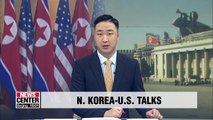 Working-level talks with U.S. could take place within few weeks: N. Korea's Foreign Ministry