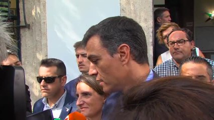 Pedro Sánchez agradece a la selección de baloncesto "llevar los colores de España a lo más alto"