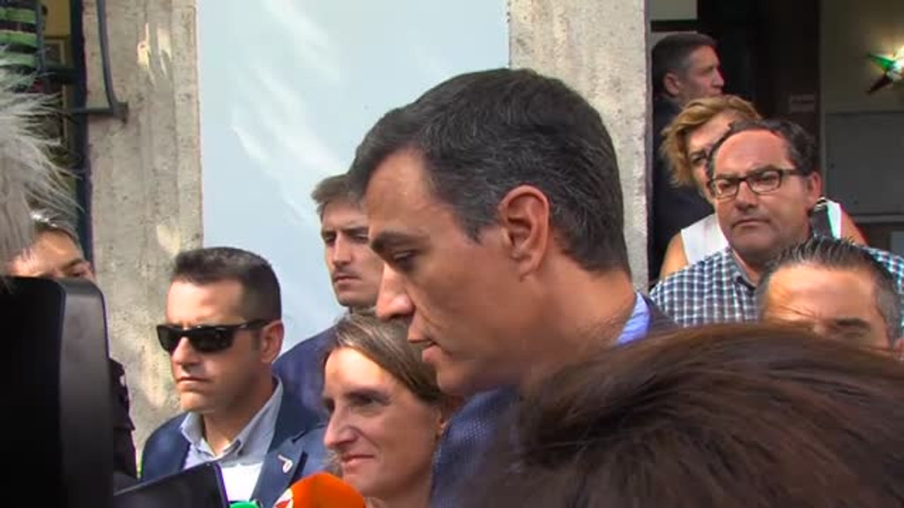 Pedro Sánchez agradece a la selección de baloncesto "llevar los colores de España a lo más alto"