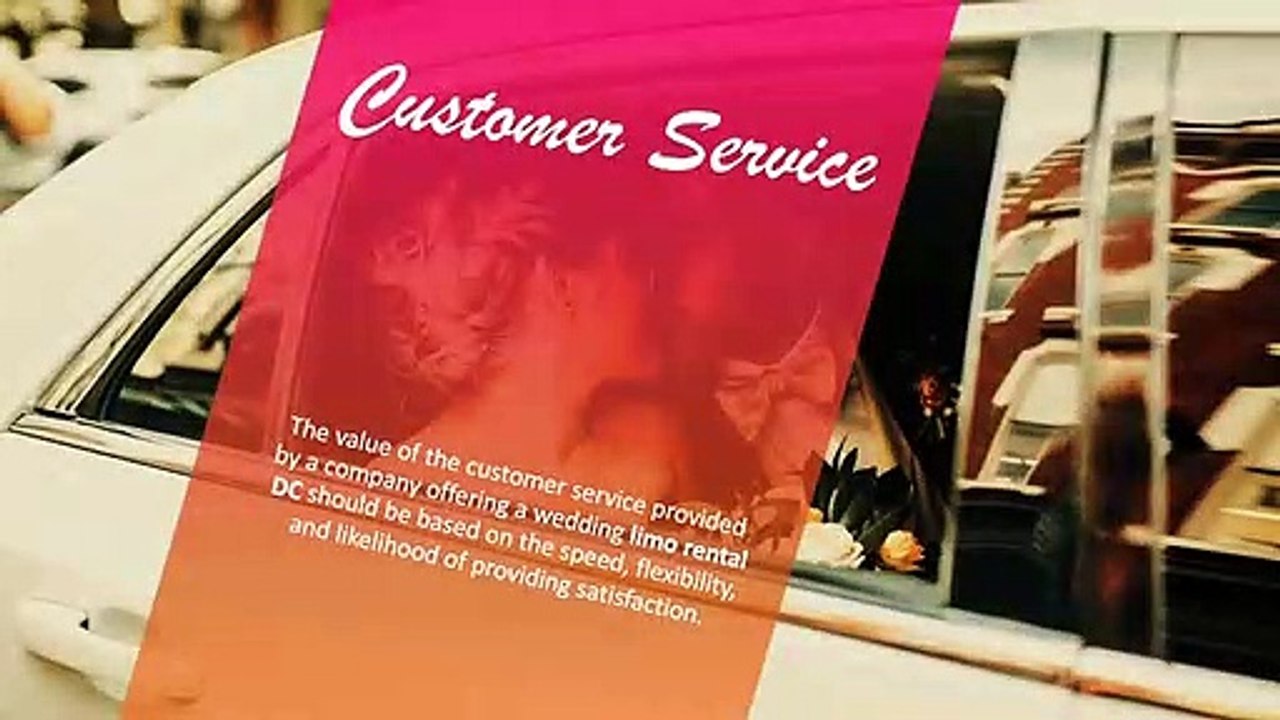 Foundation-Based Wedding Transportation Service of Limo Service DC