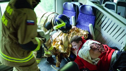 Erdbeben in Eisenerz: Das Rote Kreuz übt  den Ernstfall