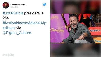José Garcia présidera le 23e festival du film de l'Alpe d'Huez