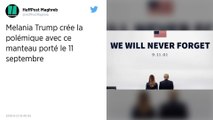 Polémique autour du manteau de Melania Trump lors des commémorations du 11 septembre