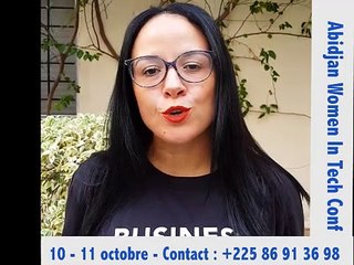 Bahia Nar - speaker pour la thématique technologie et entrepreneuriat féminin