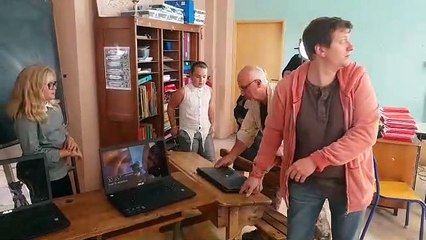 Séance photo à Vic-sur-Seille à la manière de Doisneau : le making of