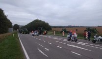 Les tracteurs commencent à converger vers Ciney