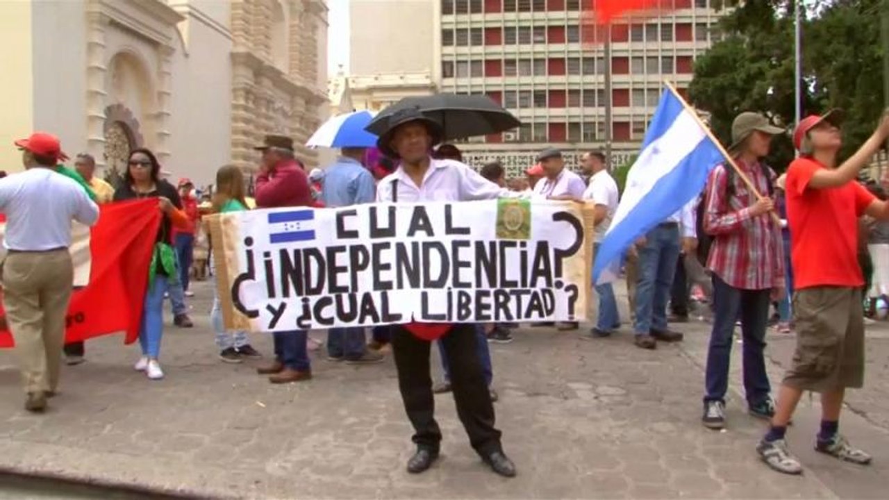Honduras: Demonstranten fordern Ende der 'kriminellen Diktatur'