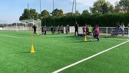 Rentrée du foot U10-U11 2019 défi technique interclubs F.C PARISIS - MAURECOURT
