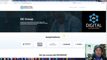 Como me registro en la academia online Digital Coaching Group de Marohu Marketing
