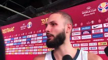 Basket-Ball - Evan Fournier on France winning bronze beating Team USA loss to Argentina and FIBA World Cup