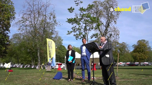 [A CHAUD] - Plantation d’un « pacanier du centenaire » dans le parc du château de Lunéville