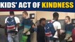 High school students gift new clothes to bullied classmate, video goes viral