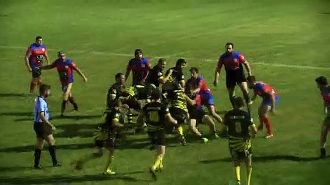 Plaquage à sanctionner - Launaguet vs Lalande cat C rugby