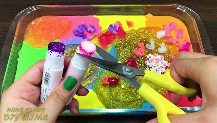 Mixing Random Things into Slime !! Slimesmoothie Relaxing Satisfying Slime s Special Series #34