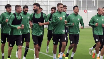 Konyaspor, Göztepe maçı hazırlıklarına başladı