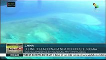 Denuncia gobierno chino irrupción de buque de EEUU en islas Paracelso