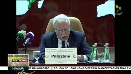 Convoca a la unidad canciller palestino para frenar abusos israelíes