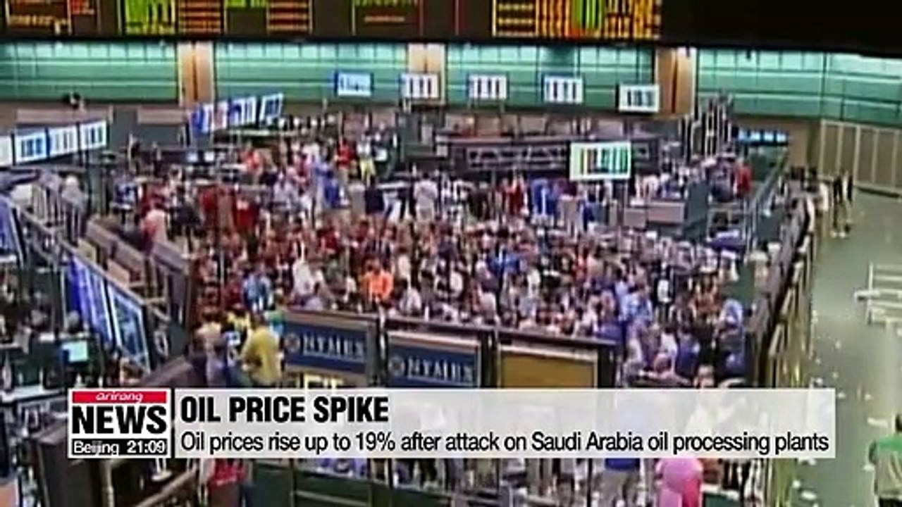 Oil prices leap as attack on Saudi facility disrupts output