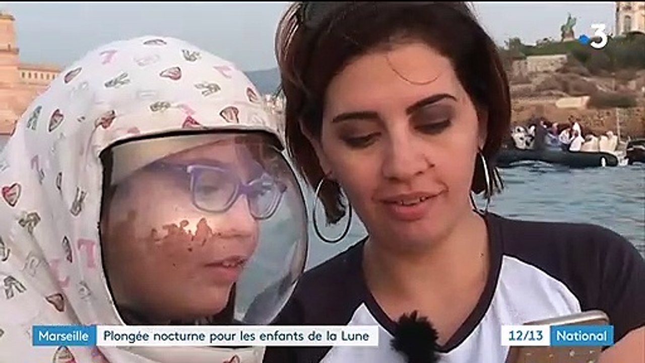 Marseille : les "enfants de la Lune" embarqués pour une plongée nocturne