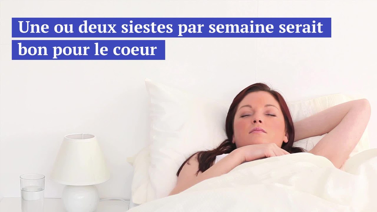 Une ou deux siestes par semaine serait bon pour le coeur