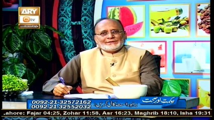 Hikmat Aur Sehat - 16th September 2019 - ARY Qtv