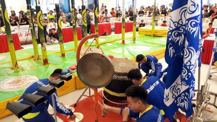 Lion Dance | Đoàn Lân sư Rồng Vy Anh Đường thi cup Crescent Mall Lần 5 2019