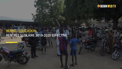 Bénin : rentrée scolaire 2019-2020 effective