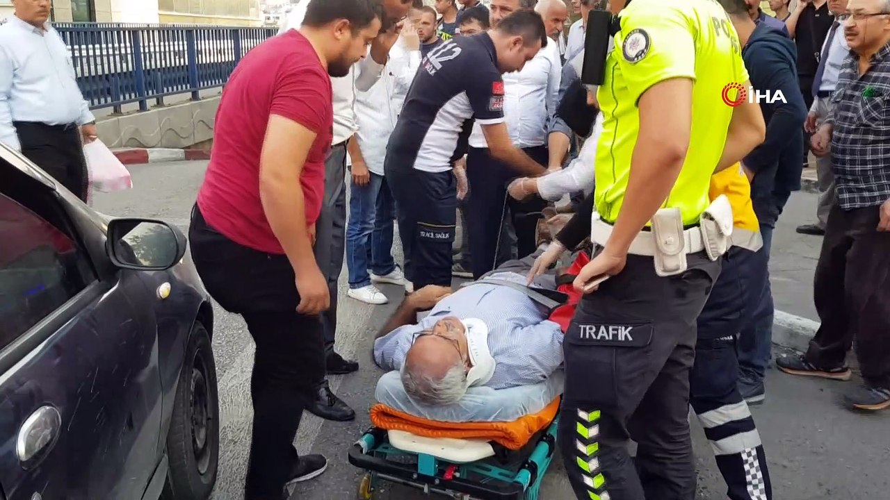 Çarptığı yayanın başından bir an olsun ayrılmadı