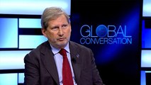 EU commissioner Johannes Hahn defends controversial 