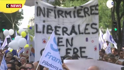 Réforme des retraites : les professions libérales manifestent