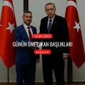 Günün öne çıkan başlıkları - 16 Eylül 2019