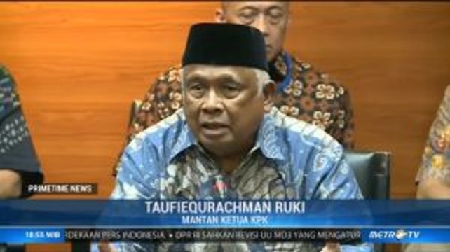Mantan Pimpinan KPK Kompak Minta RUU KPK Ditunda