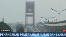 Kabut Asap Selimuti Palembang