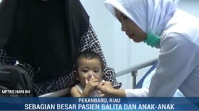 Dampak Kabut Asap, Pasien ISPA di Riau Meningkat