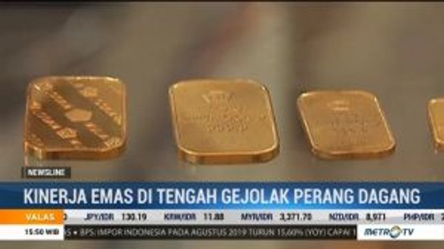 Harga Emas Melonjak di Tengah Perang Dagang AS-Tiongkok